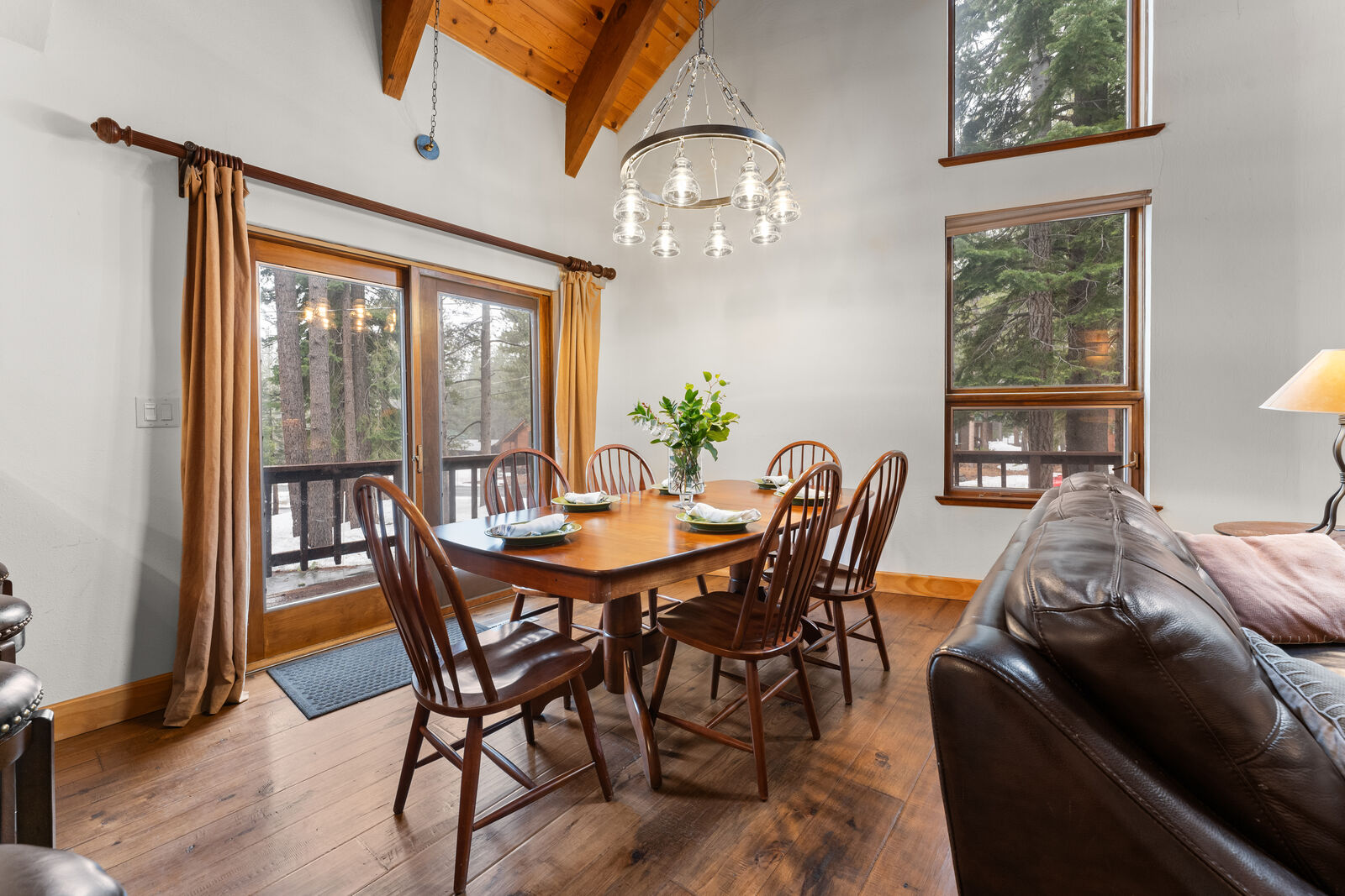 Dining area open to the great room