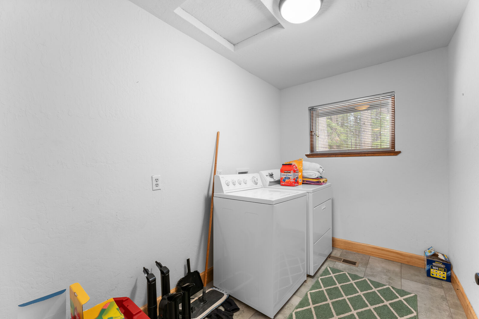 Laundry and gear storage