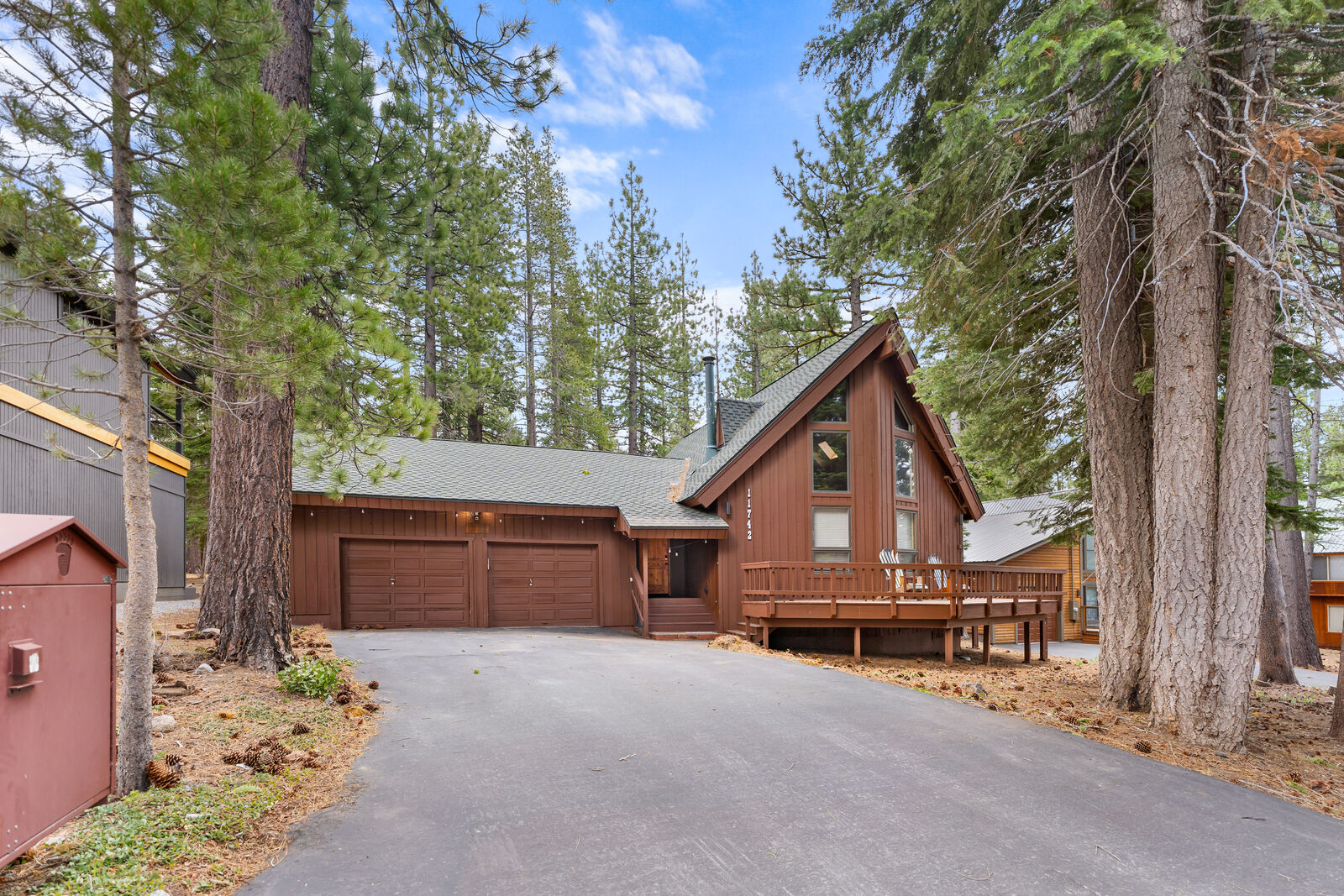 Driveway and entry